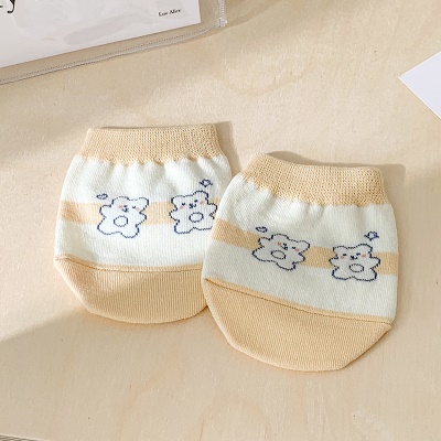 Chaussettes pour femmes  coton peigné invisible