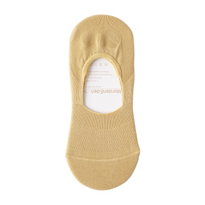 Chaussettes femmes en coton peigné maille peu profonde antidérapante