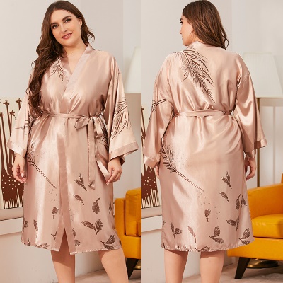 Pyjama Simulation Silk V Col Straps