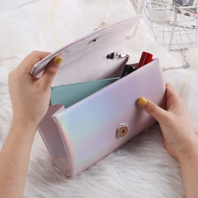 Sac de soirée pour femmes en polyester à une épaule couleur
