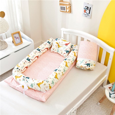Lit bébé avec couette pliable portable et amovible