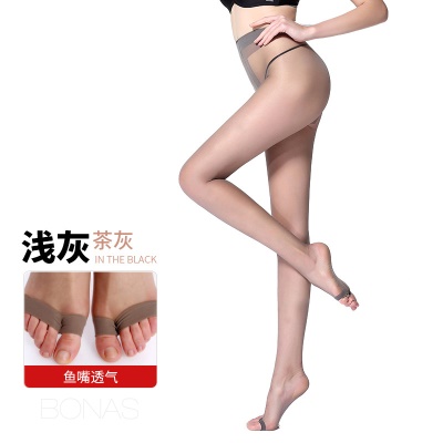 Chaussettes pour femmes ultra-minces à bouche de poisson
