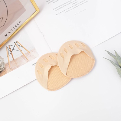 Chaussettes pour femmes respirant et absorbant la transpiration antidérapant avant-pied
