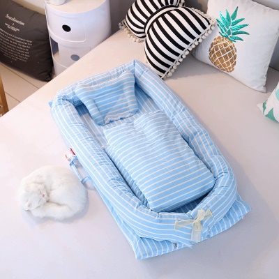 Lit bébé en coton isolé détachable amovible avec couette
