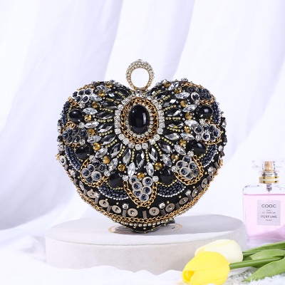 Sac de dîner incrusté de diamants