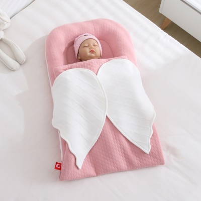 Berceau portatif pliable aile enveloppée en coton