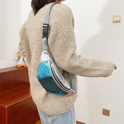 Sac bandoulière à paillettes