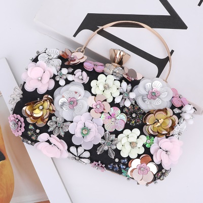 Sac de dîner de fleur Chaîne de mariage