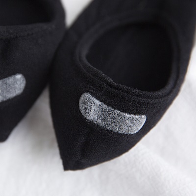Chaussettes femmes velours silicone respirant antidérapant