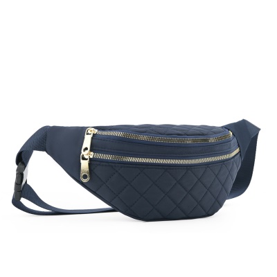 Sac banane brodé sac de poitrine à bandoulière de grande capacité