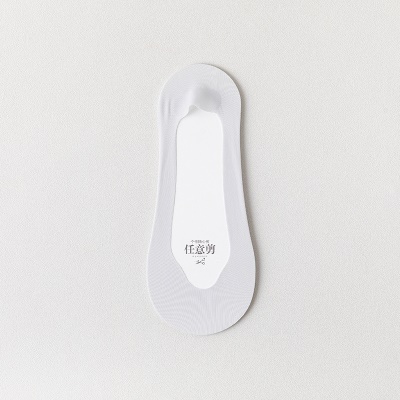 Chaussettes femmes Ice Silicone Silicone Antidérapant couleur unie fond de coton