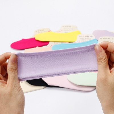 Chaussettes femmes velours silicone respirant antidérapant