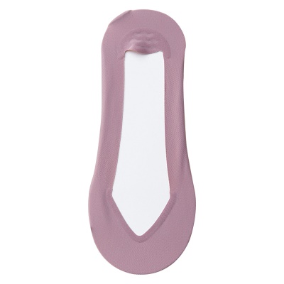 Chaussettes pour femmes Silicone antidérapant bouche peu profonde fond de coton