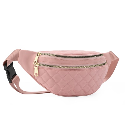 Sac banane brodé sac de poitrine à bandoulière de grande capacité
