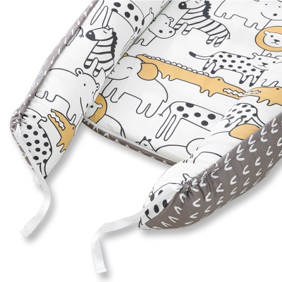 Lit bébé  coton portatif en satin