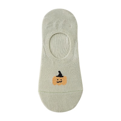Chaussettes pour femmes silicone antidérapant bas aide peu profonde bouche mignon dessin animé