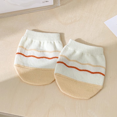 Chaussettes pour femmes  coton peigné invisible