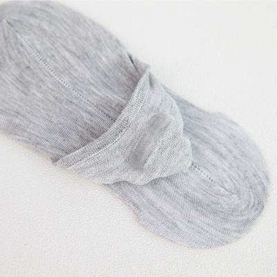 Chaussettes femmes  Silicone antidérapant bouche peu profonde tissu mélangé