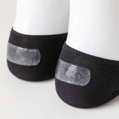 Chaussettes femmes en coton peigné maille peu profonde antidérapante