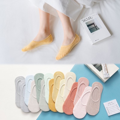 Chaussettes Light Bouche Coton Chaussettes Mesh couleur unie