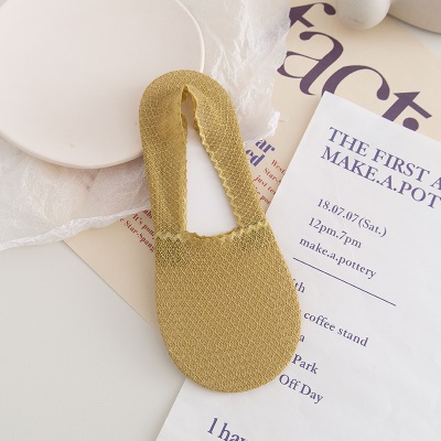 Chaussettes pour femmes bas et peu profond maille antidérapante
