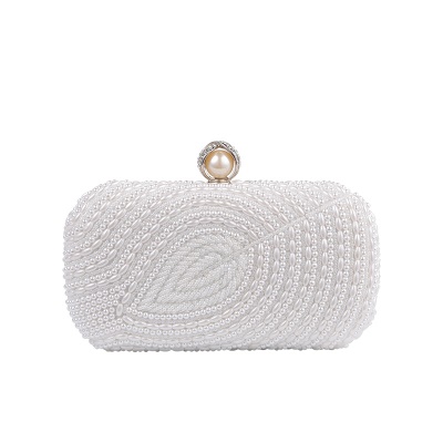 Sac de dîner Pearl Sac à chaîne à la main