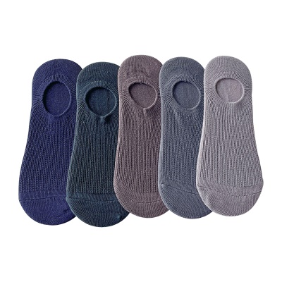 Chaussettes pour femmes couleur unie double aiguille coton
