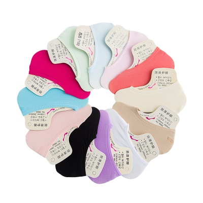 Chaussettes femmes velours silicone respirant antidérapant