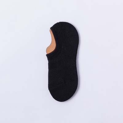 Chaussettes femmes Silicone antidérapant bouche peu profonde Coton invisible