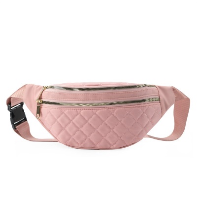 Sac banane brodé sac de poitrine à bandoulière de grande capacité