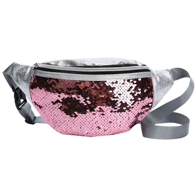 Sac de messager pour téléphone portable PU laser banane