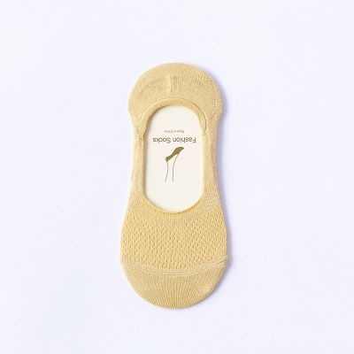 Chaussettes femmes maille Silicone antidérapant invisible