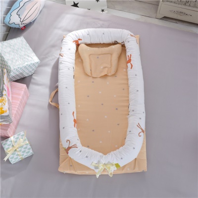 Lit de bébé amovible et lavable Portable en coton