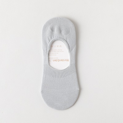 Chaussettes femmes en coton peigné maille peu profonde antidérapante