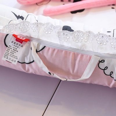 Lit bébé dentelle dentelle amovible et portable