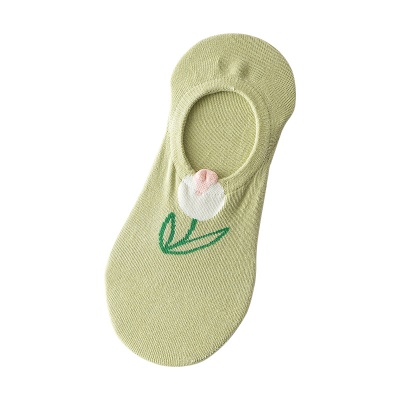 Chaussettes pour femmes Tulip Flower Cotton