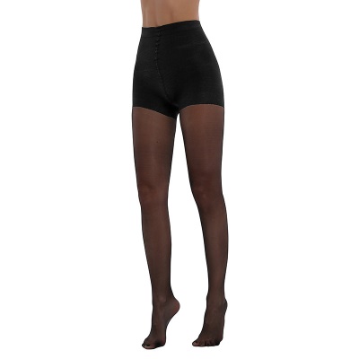 Collant transparent  taille haute respirant sur les orteils