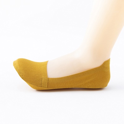 Chaussettes femmes bouche peu profonde en coton respirant
