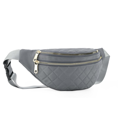 Sac banane brodé sac de poitrine à bandoulière de grande capacité