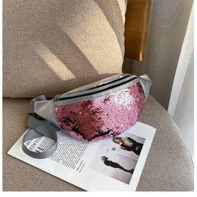 Sac bandoulière à paillettes