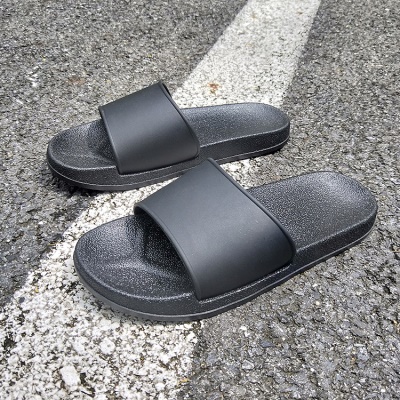Babouches pour hommes antidérapant en PVC avec fond épais en plastique