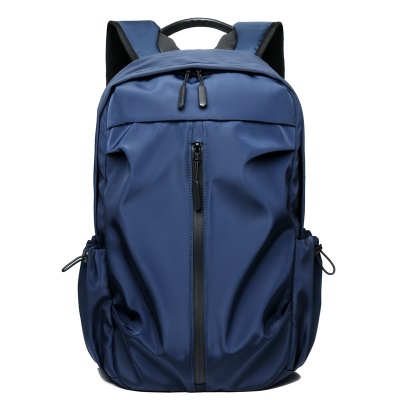 Sac à dos pour homme Interface USB externe Fixation arrière avec film de cuir