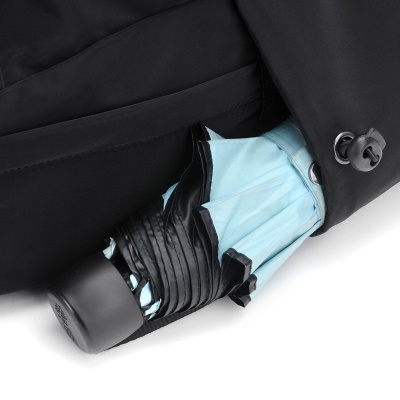 Sac à dos pour homme Interface USB externe Fixation arrière avec film de cuir