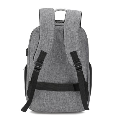 Sac à dos pour homme poignée en aluminium interface externe USB tissu polyester