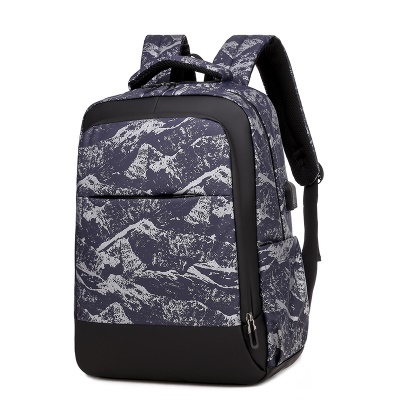 Sac à bandoulière camouflage externe USB grande capacité pour les hommes