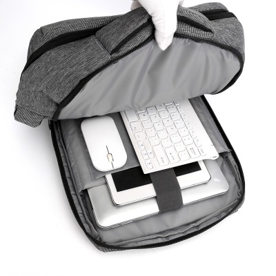 Sac à dos pour homme Chargeur externe/Interface casque Tissu en nylon résistant aux chocs de décompression