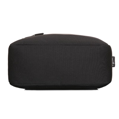 Sac à bandoulière pour les hommes Oxford tissu externe interface de charge USB imperméable