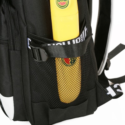 Sac à bandoulière pour homme avec interface USB externe Tissu en nylon résistant aux rayures et à
