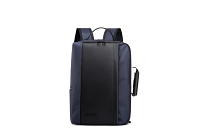 Sac à dos pour hommes en nylon imperméable + tissu PU grande capacité