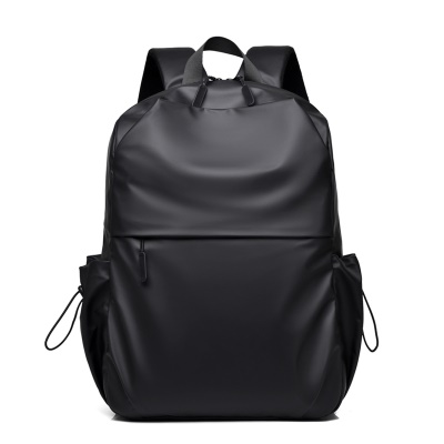 Sac à dos pour homme avec fermeture éclair imperméable, film résistant aux
